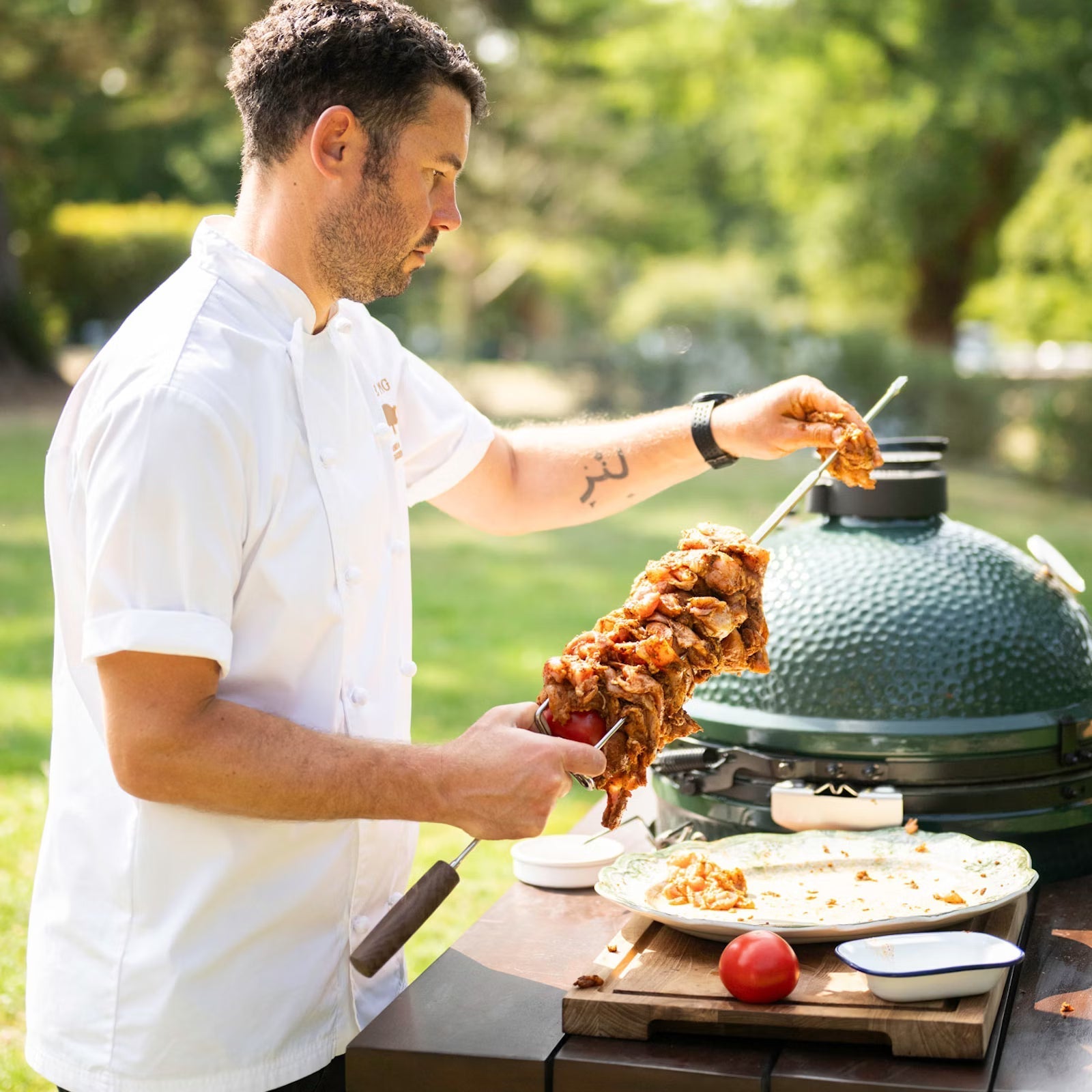 BIG GREEN EGG ROTISSERIE 2.0