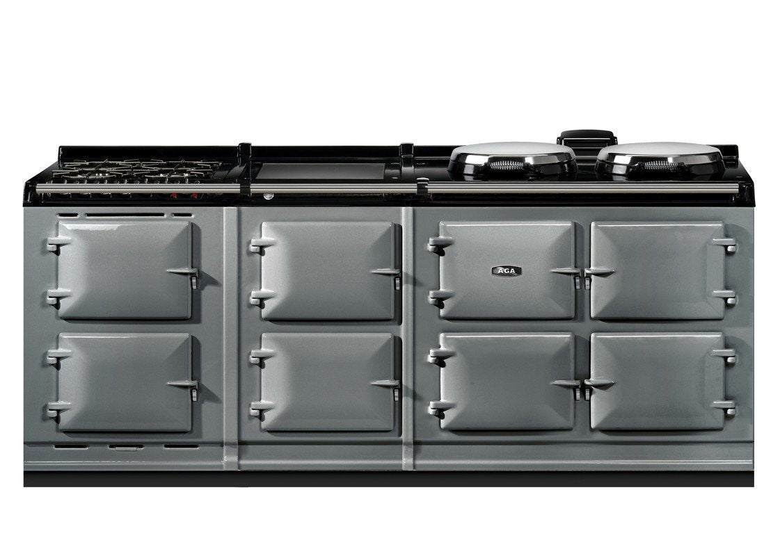 AGA R7 Series 210 Dual Fuel with Warming Plate + Gas Hob Range Cooker - R72107ERWG