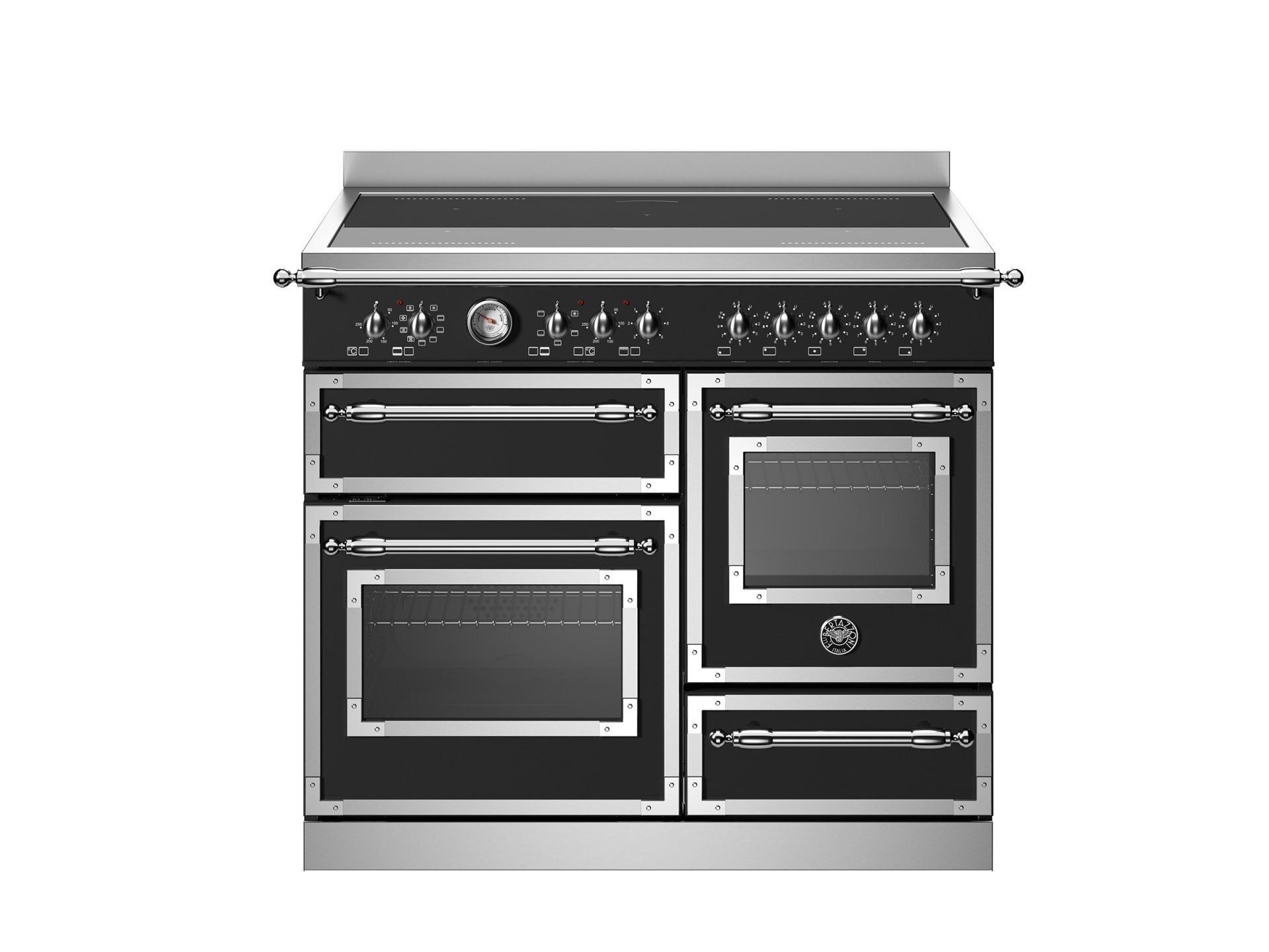 Bertazzoni 100cm Heritage Series Induction Top Electric Triple Oven - HER105I3ENET, HER105I3EAVT
