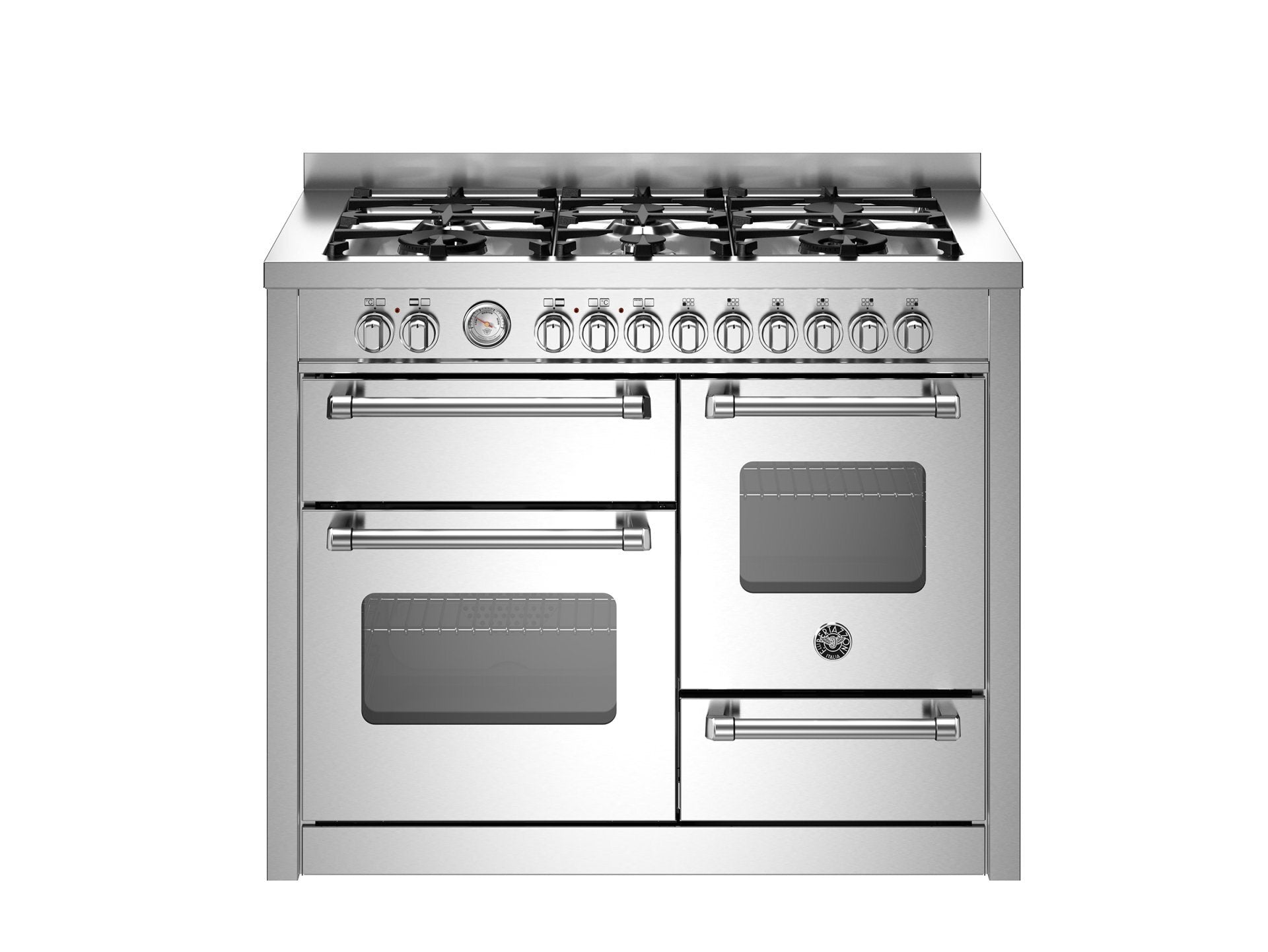 Bertazzoni 110cm XG Master Series 6 Burner Electric Triple Oven - MAS116L3EXC/MAS116L3ENEC