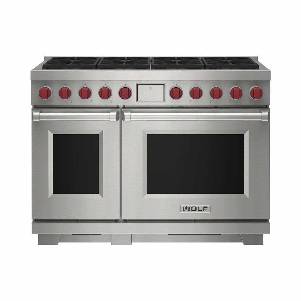 Wolf Dual Fuel Range, 8 Burner ICBDF48850/S/P