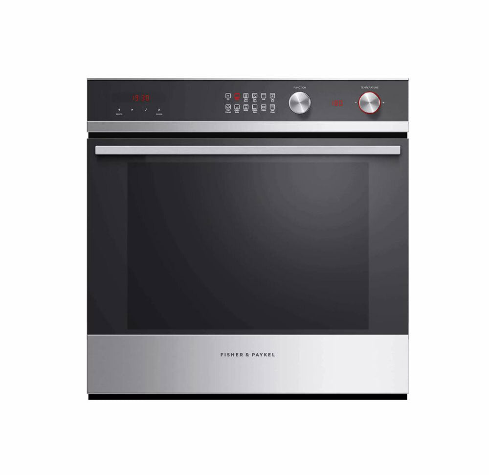 Fisher & Paykel OB60SD11PX1 - Built In Single Oven Electric Stainless Steel, Black