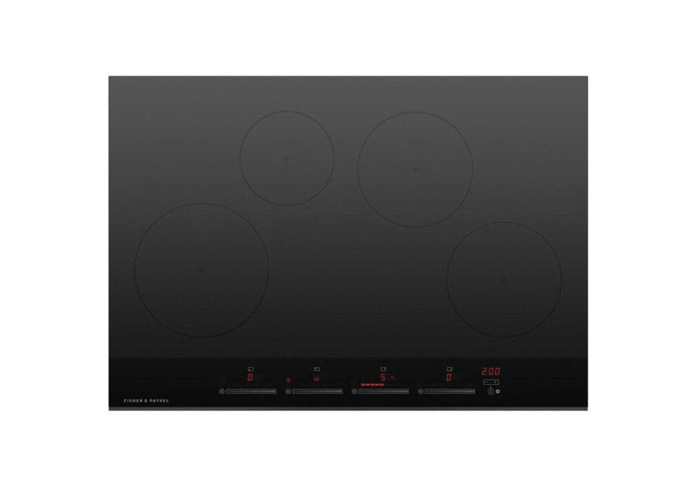 Fisher & Paykel 760mm Induction Hob Black - CI764DTB4