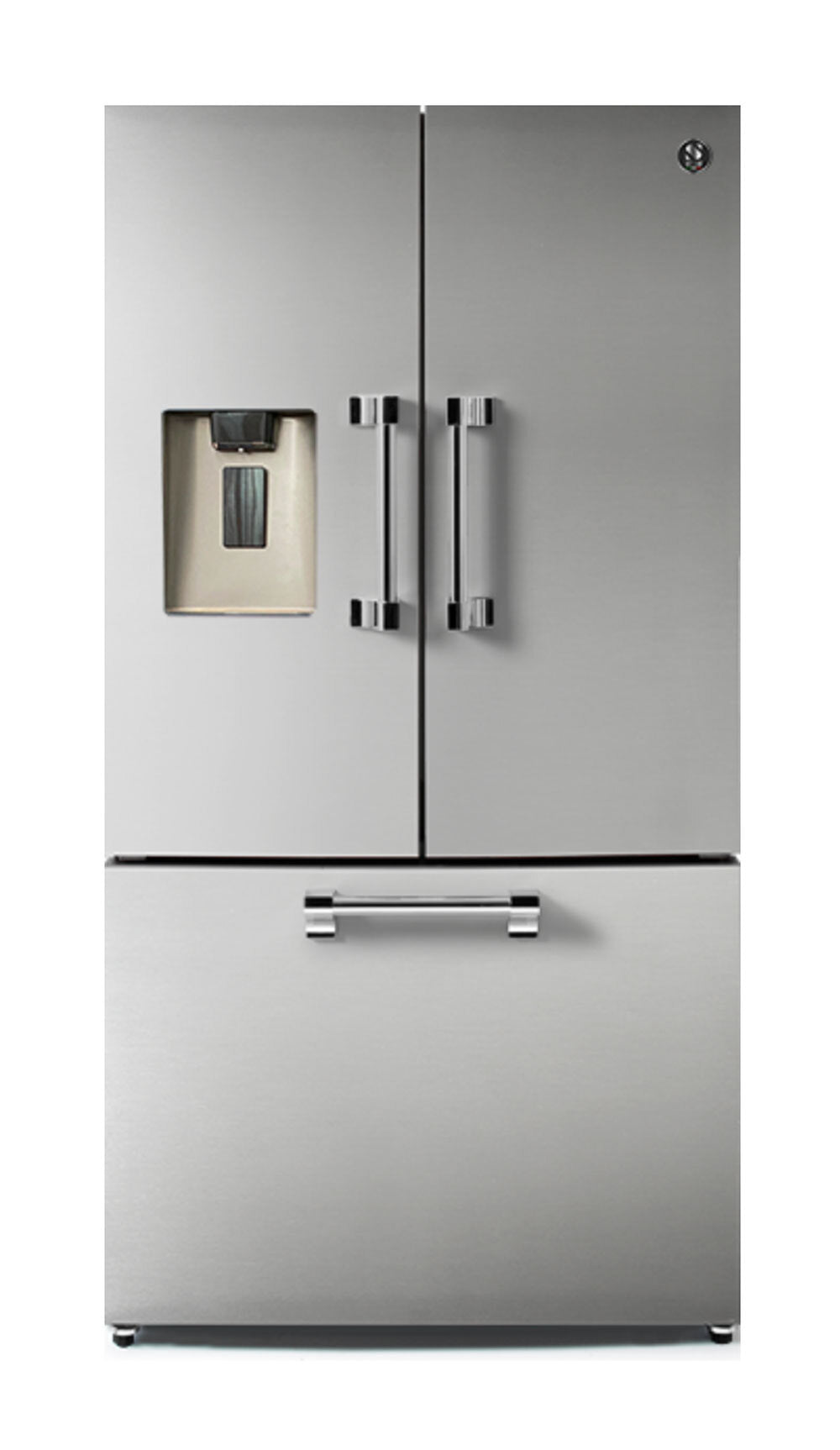 Steel Cucine Ascot 90  French Door Refrigerator - AFR-9F