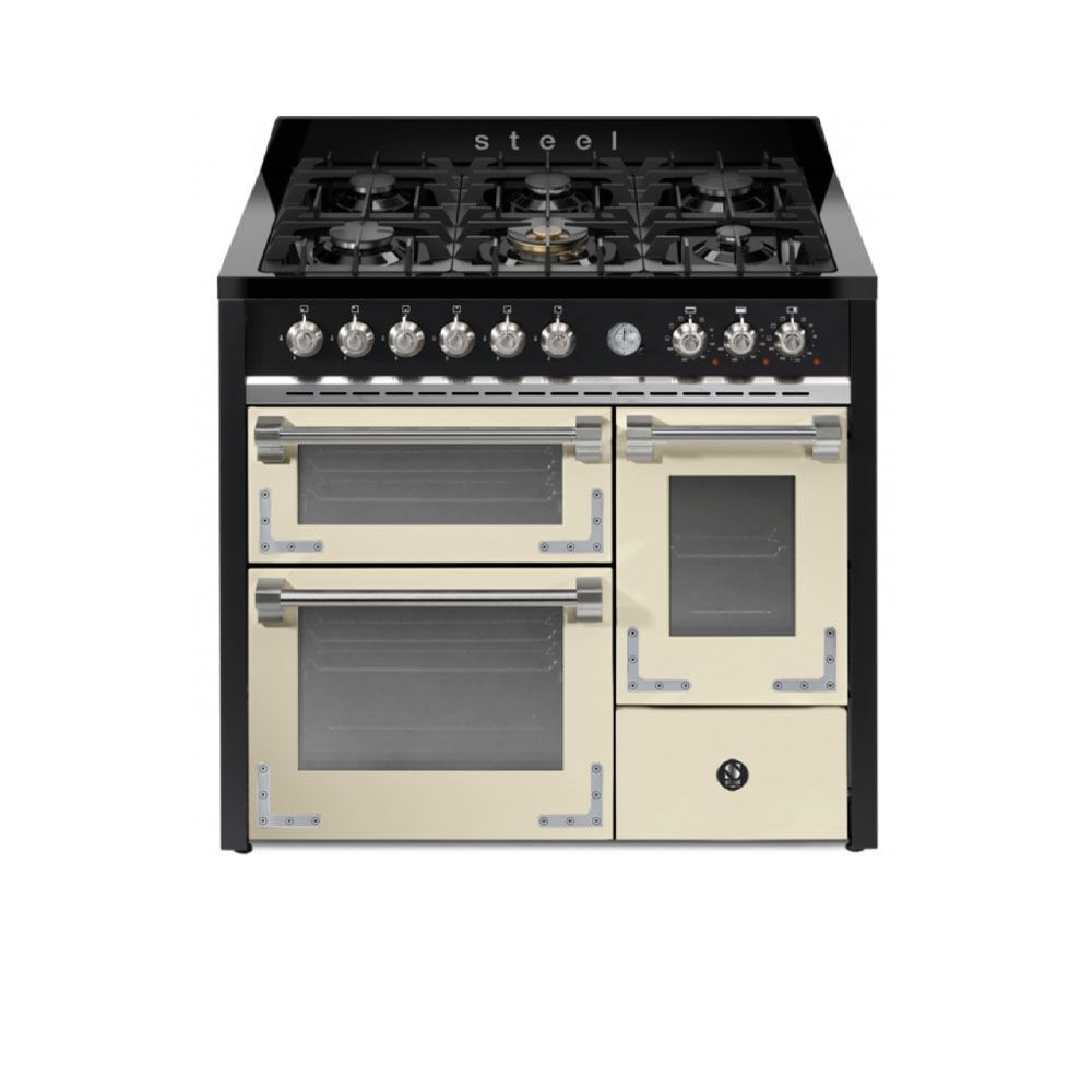 Steel Cucine Oxford 100/3 Triple Oven Range Cooker - X10FFF-6