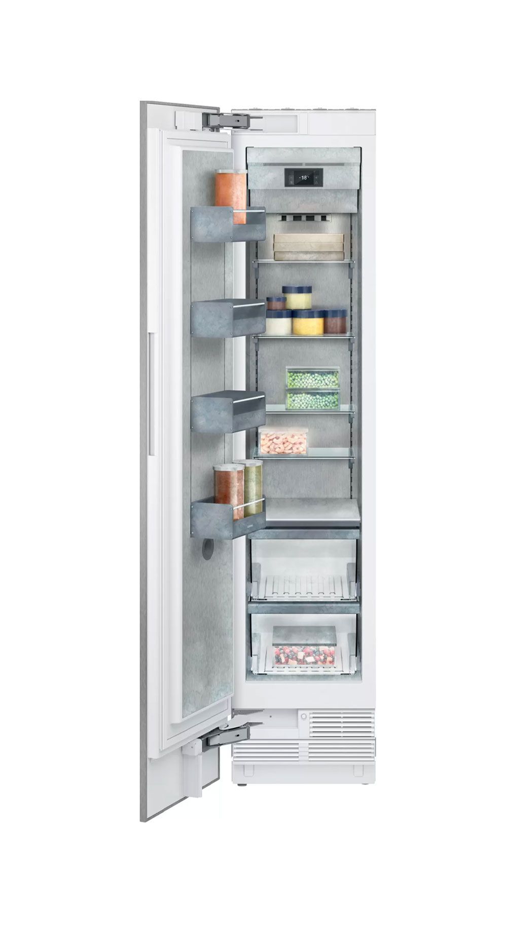 Gaggenau 400 series Vario soft close flat hinge Freezer  212.5 x 45.1cm - RF411306