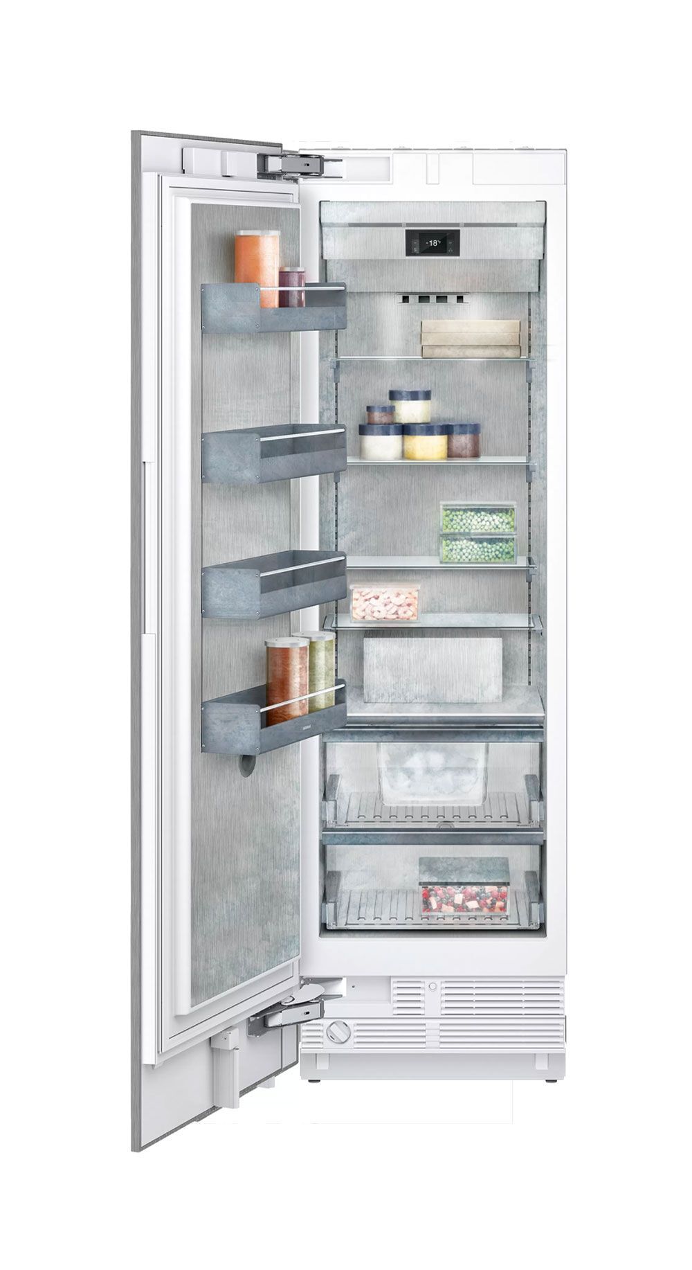 Gaggenau 400 series Vario soft close flat hinge Freezer  212.5 x 60.3cm - RF461306