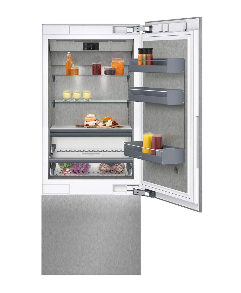 Gaggenau 400 series Vario soft close flat hinge Fridge-freezer 212.5 x 75.6cm - RB472305