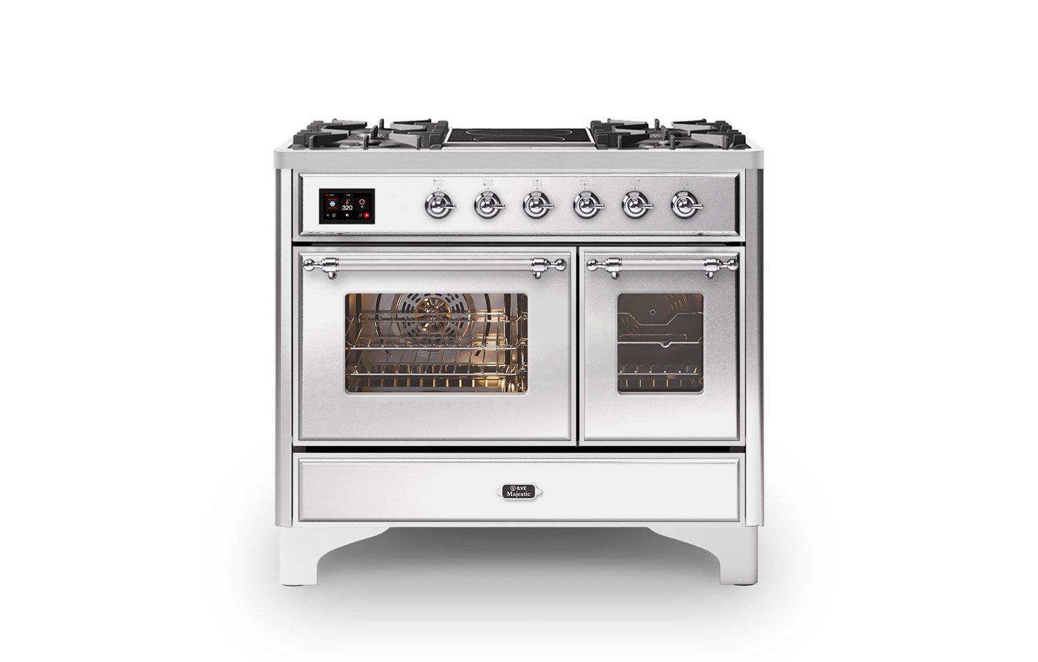 ILVE Majestic Milano 100cm 2 Zone Induction Range Cooker