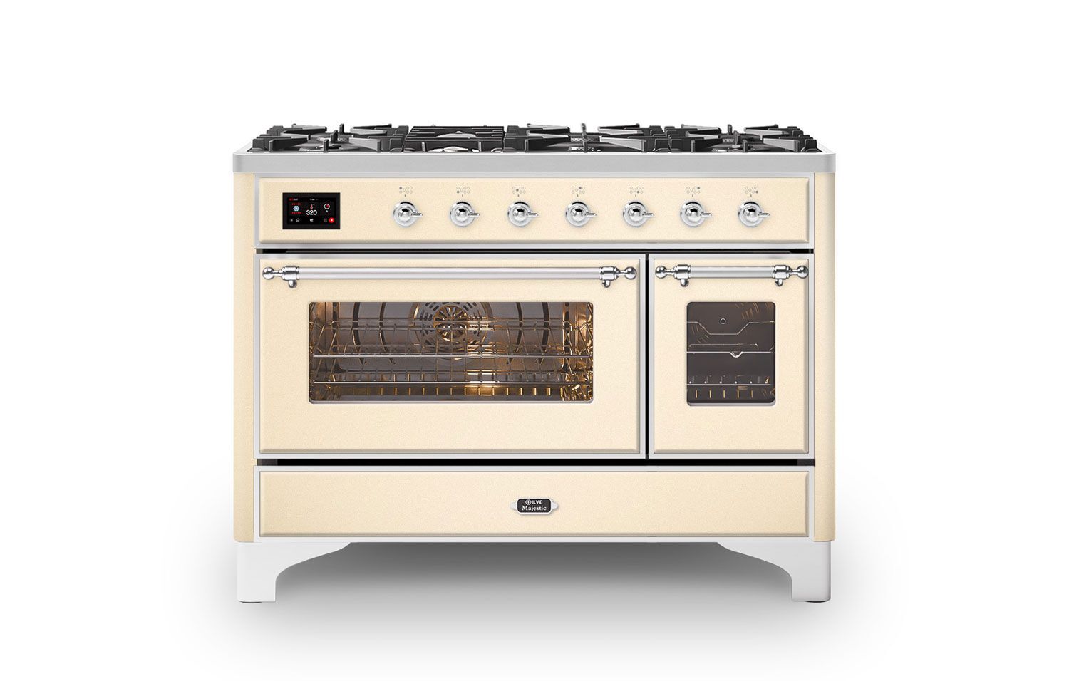 ILVE Majestic Milano 120cm 7 Burner Dual Fuel Range Cooker