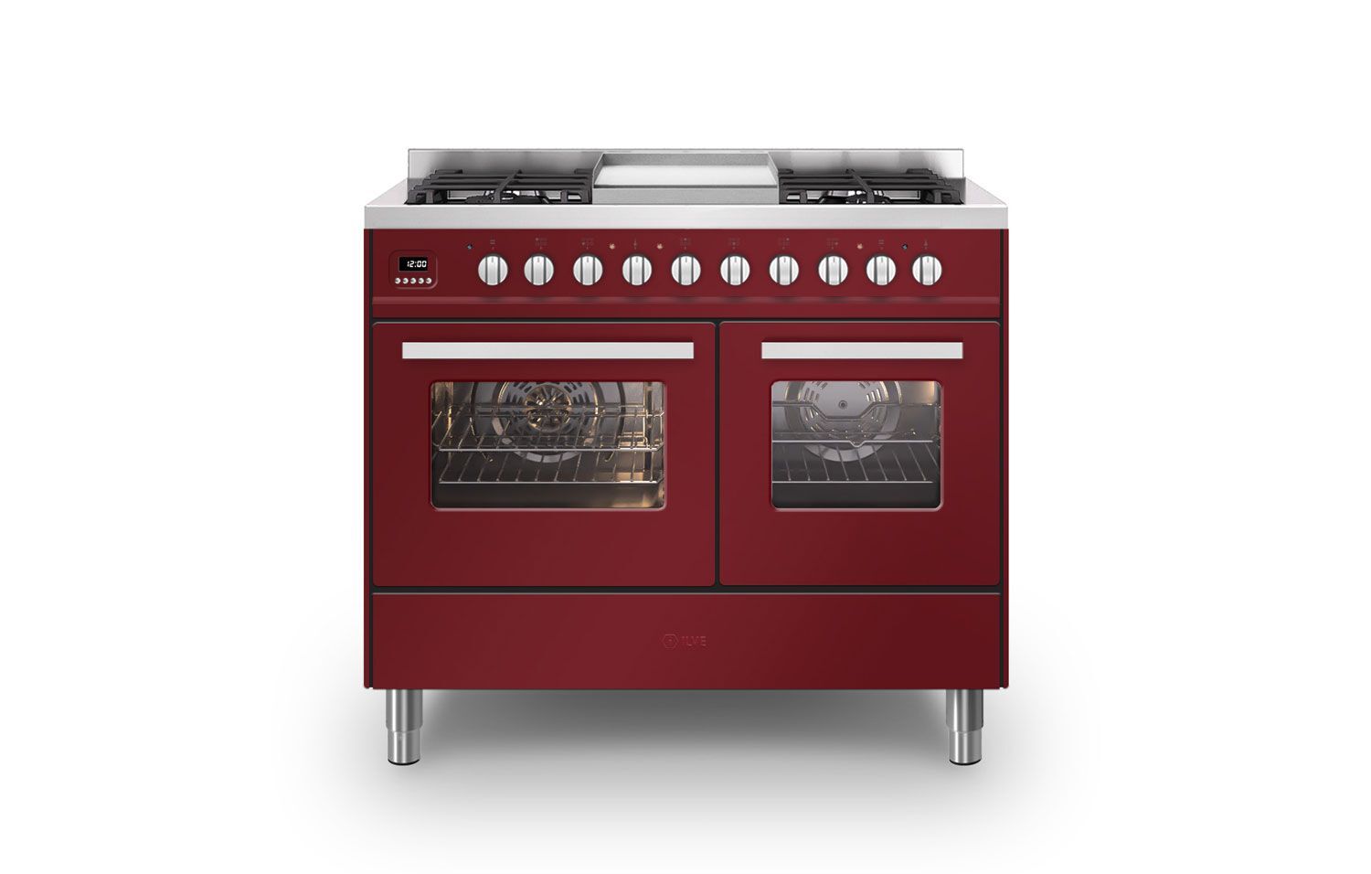 ILVE Torino 100cm Fry Top Dual Fuel Range Cooker