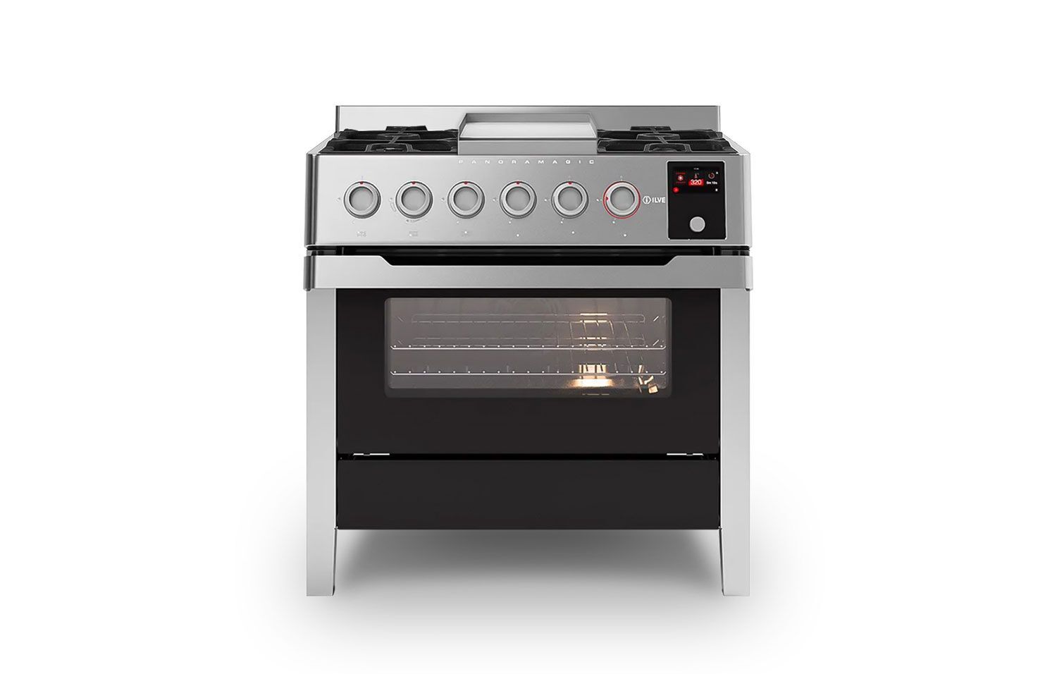 ILVE  Panoramagic 90cm Fry Top Range Cooker