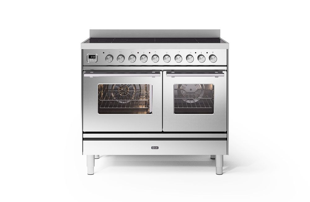 ILVE Roma 100cm Induction Double Oven Range Cooker - PDI106WE3
