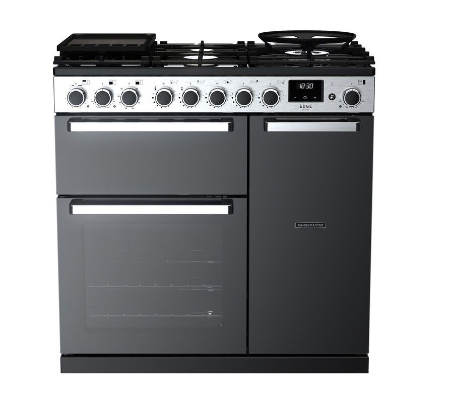 Rangemaster Edge Deluxe 100cm Dual Fuel Range Cooker - EDDL100DFG