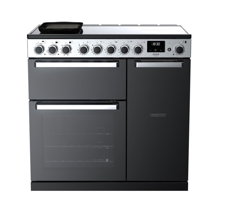 Rangemaster Edge Deluxe 90cm Induction Range Cooker - EDDL90EIG