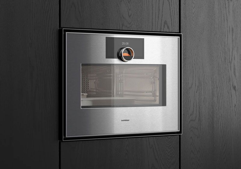 Gaggenau Expressive series compact Combi-microwave oven - left hand door hinge - GM451120