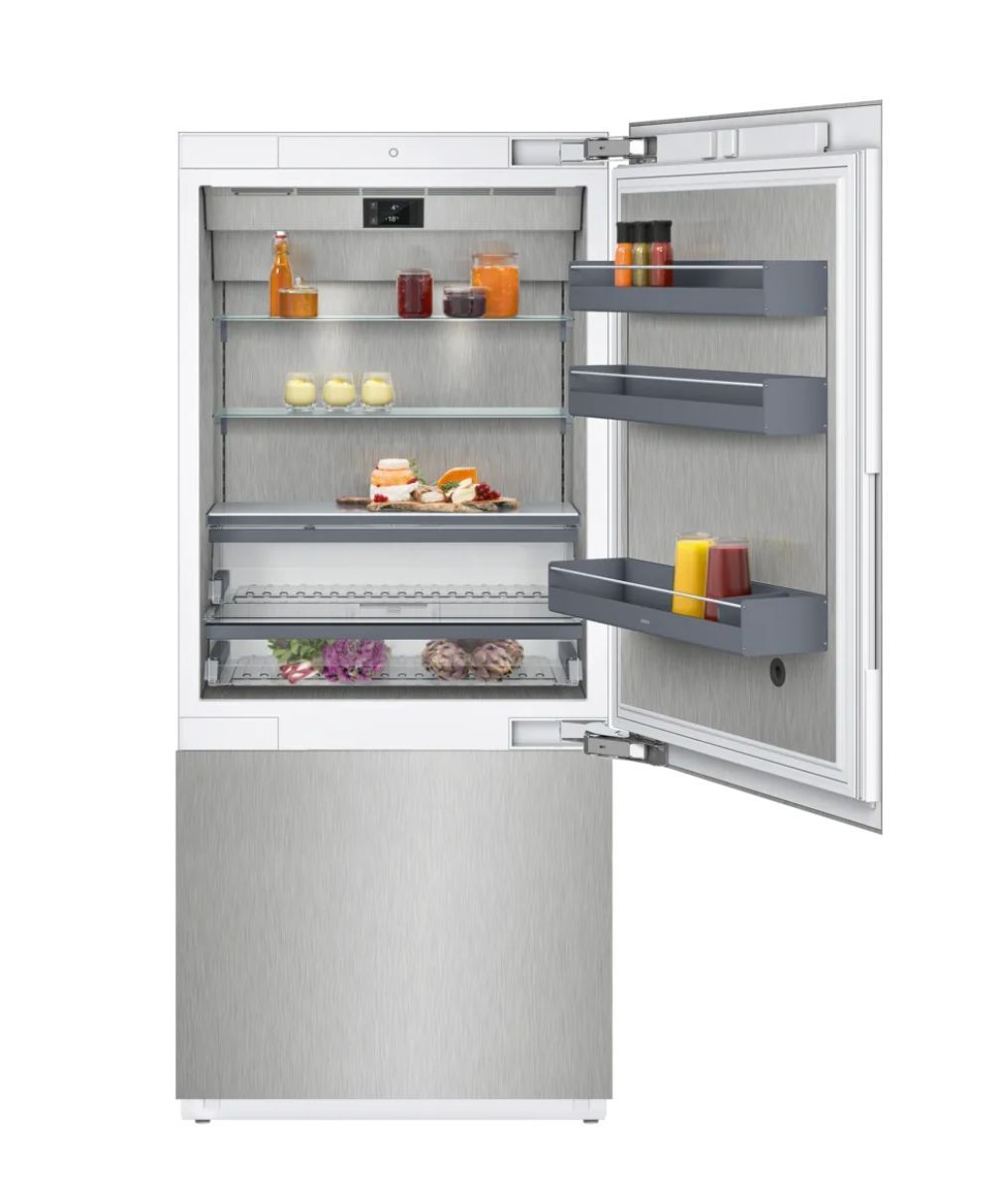 Gaggenau 400 series Vario soft close flat hinge Fridge-freezer 212.5 x 90.8 cm - RB492305