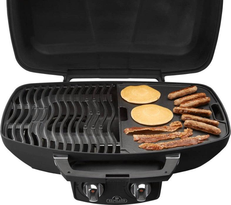 Napoleon Cast Iron Reversible Griddle | TravelQ 285 Accessory | BBQ Griddle Plate UK | Portable Grill Griddle | Caterbitz