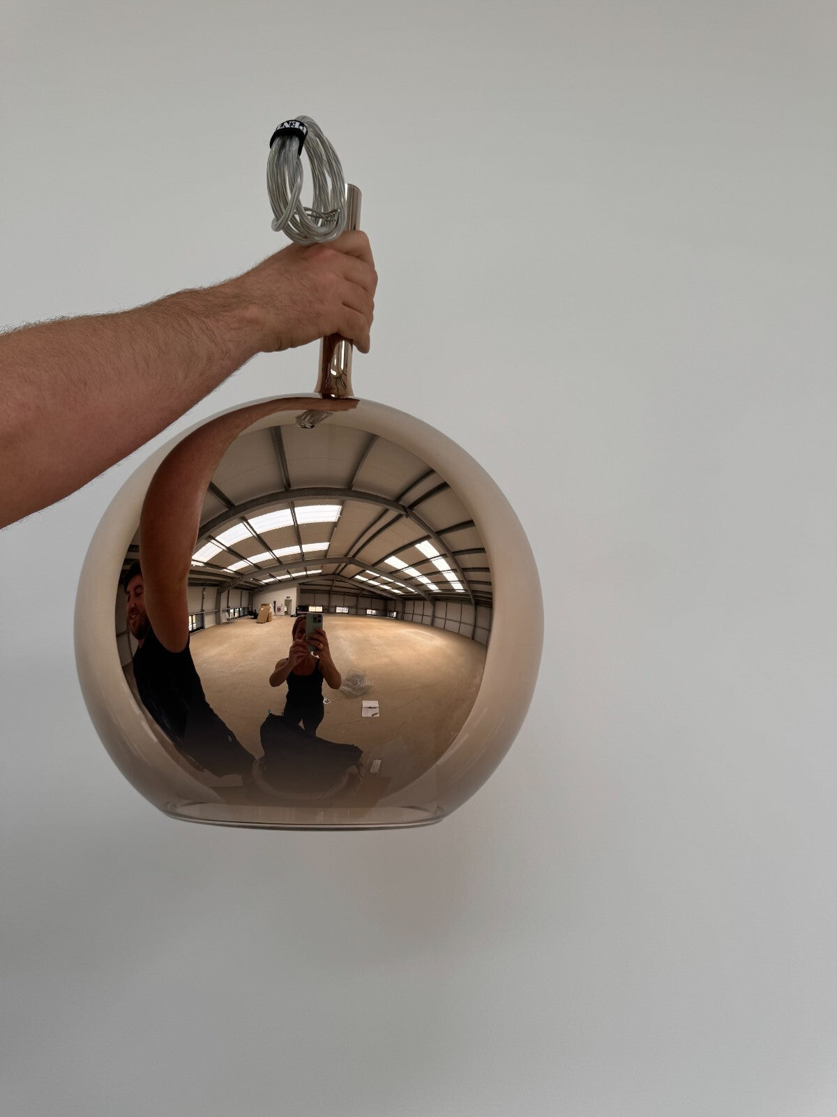 New Plenta Glo Large Light Pendant Glass AX014