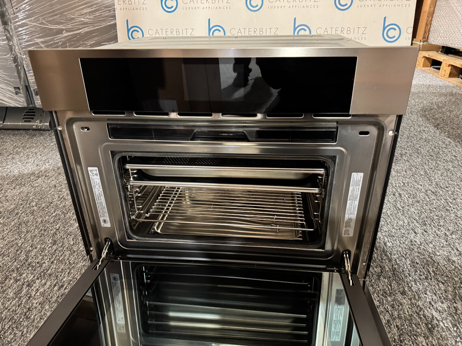 Ex Display Bertazzoni F457MODVTX 45cm Modern Series Built In steam oven BR2246