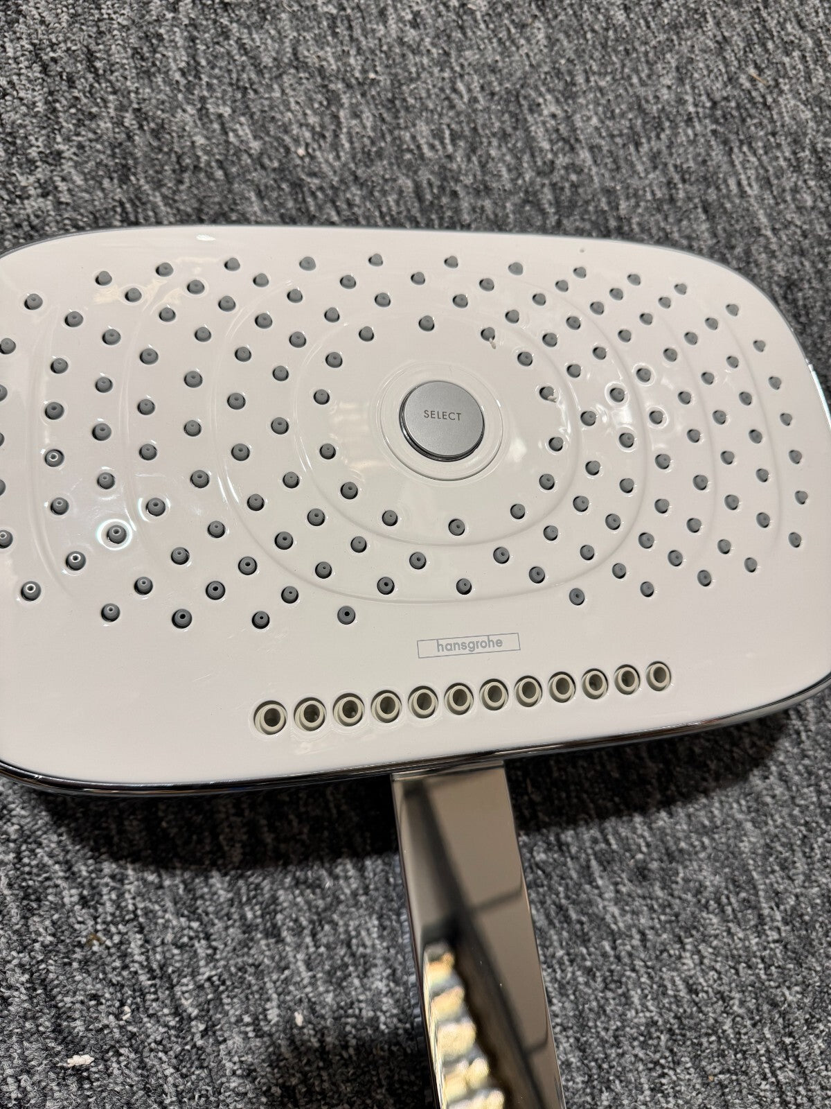 New UNUSED Axor Hansgrohe Raindance Select 26468400 Shower Head BR2144