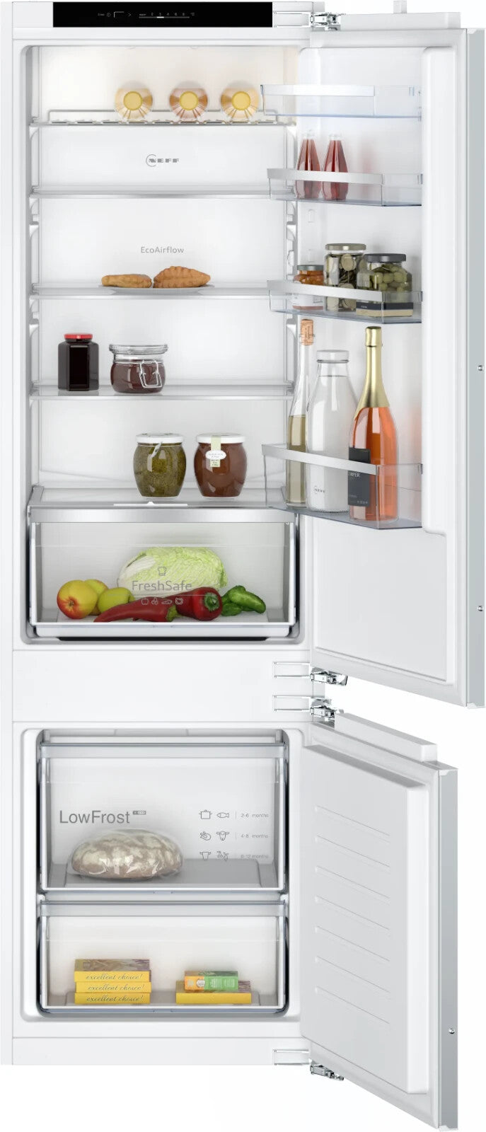 UNUSED Neff KI5872FE0G 177cm Integrated 70/30 Fridge Freezer built in BR2212