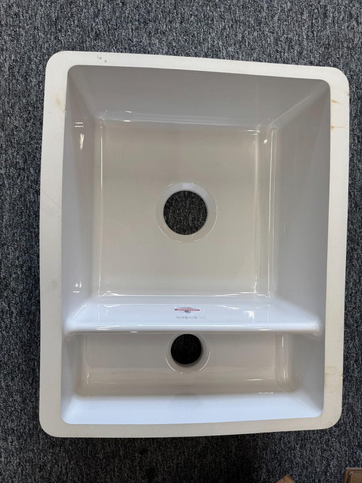 NEW KUBUS KBK 160 REV White 126.0438.484 white Kitchen Sink Basin BR2221