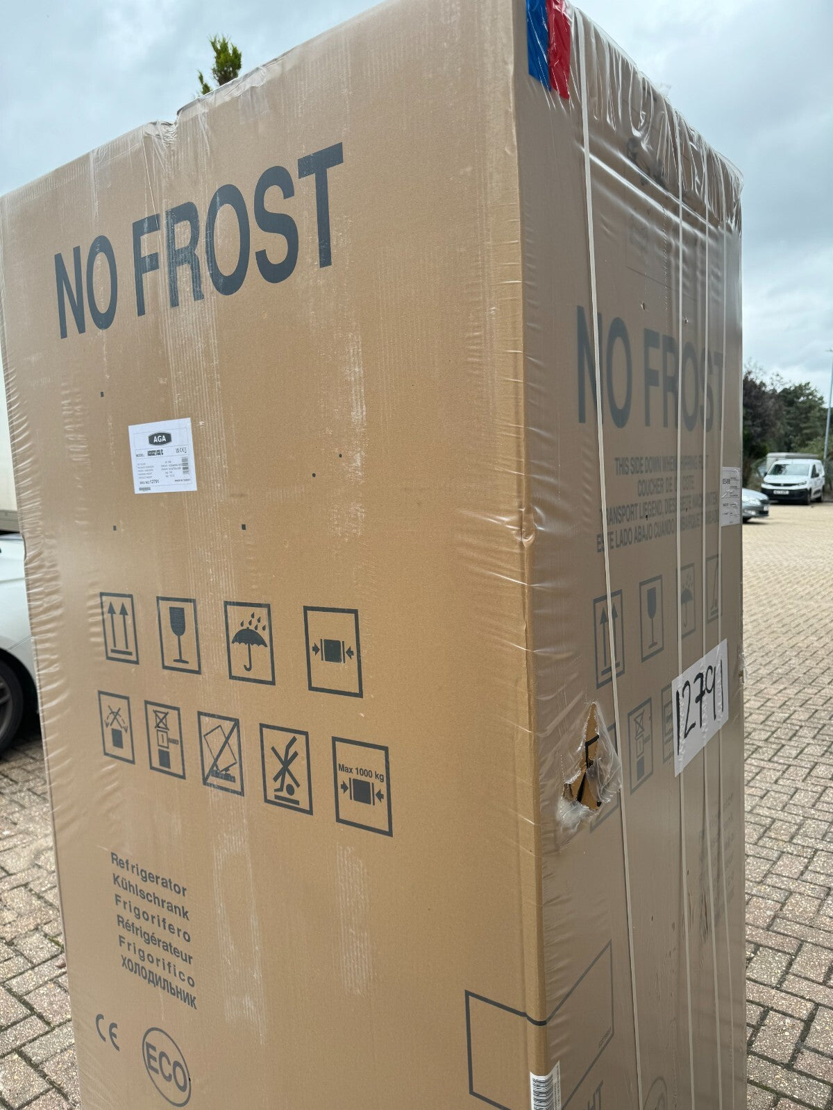 New Aga ASXS21SS/C Fridge freezer Stainless Steel Refrigeration fisher paykel