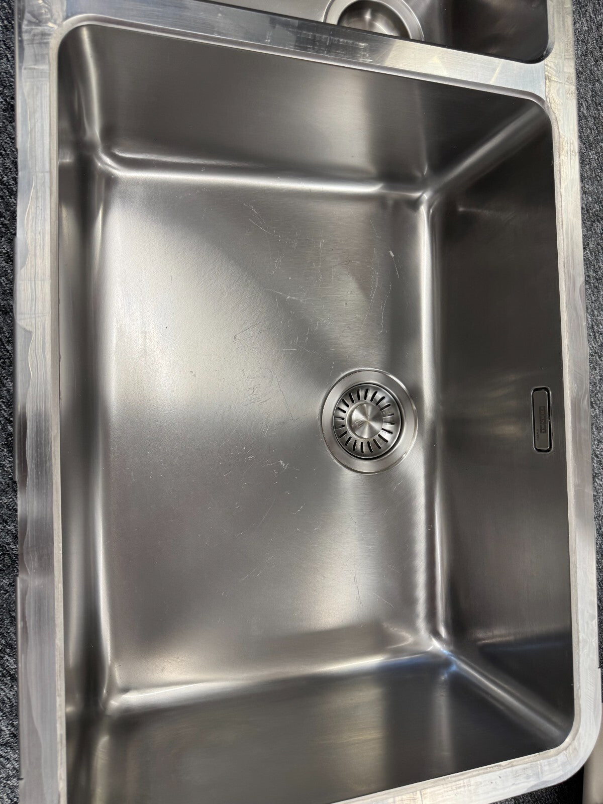Franke Kubus KBX 160-55-20 stainless Steel double Sink basin BR2203