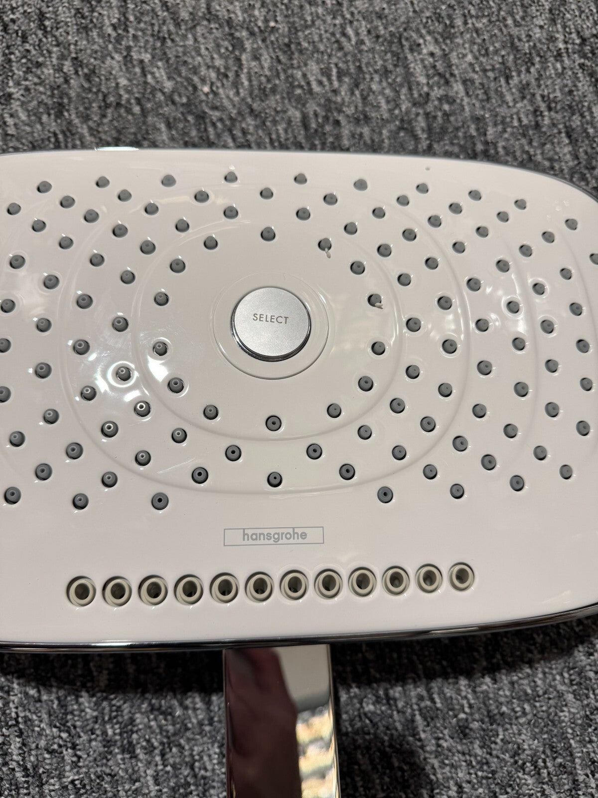 New UNUSED Axor Hansgrohe Raindance Select 26468400 Shower Head BR2144