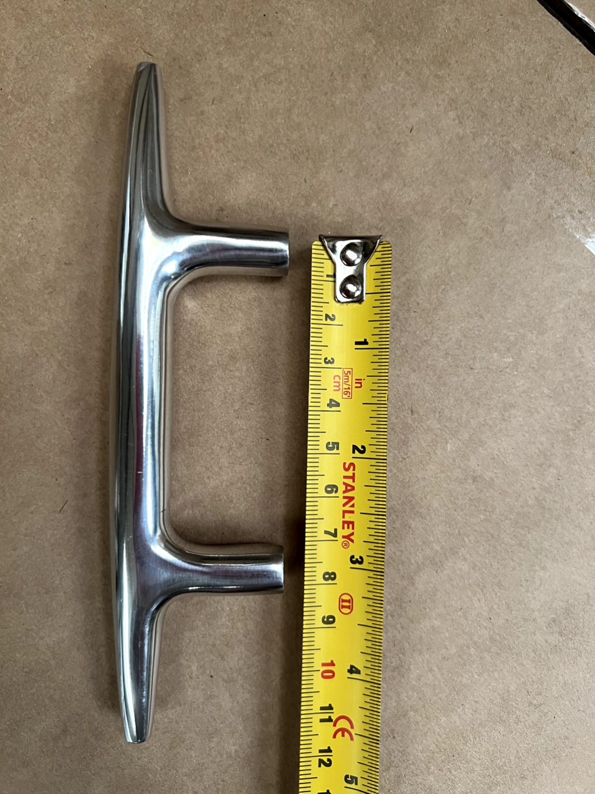Smallbone Mccarron creative talent Kitchen Cupboard Handle Pull Knob Chrome 16cm