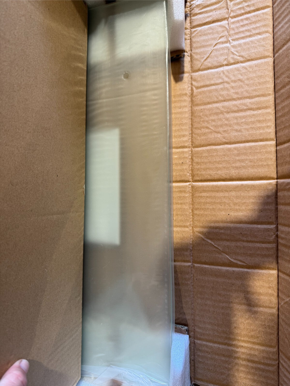 NEW Galaxy Illuminated LED Glass Shelf 500mm LIGHT SY9538A BR799