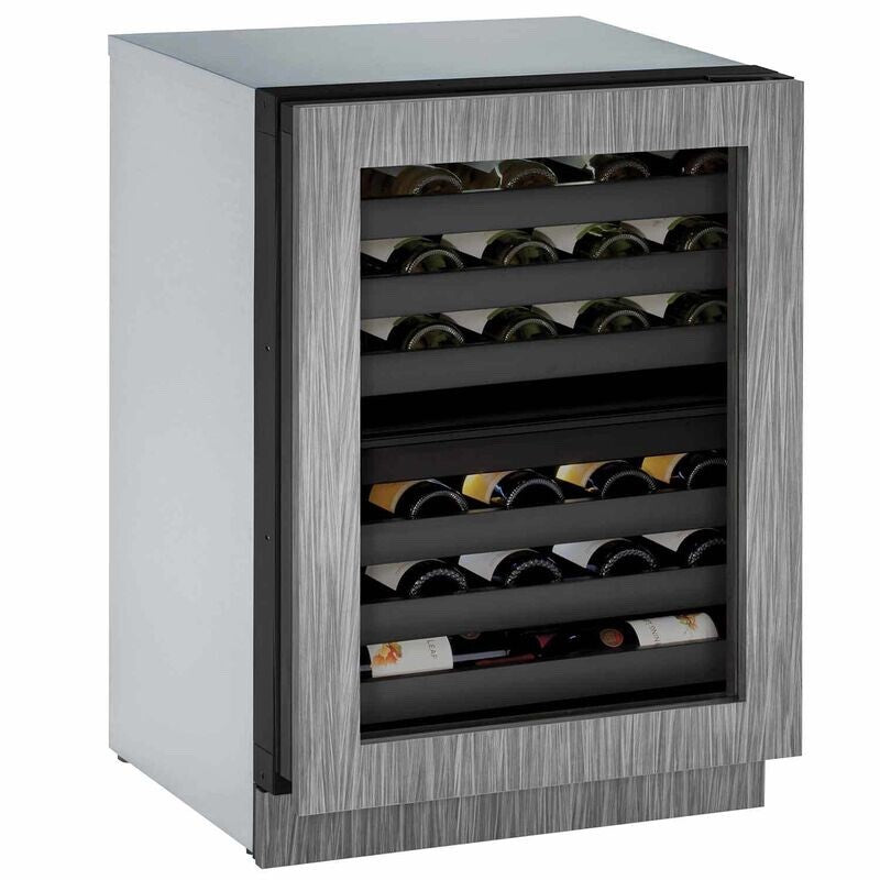 New U-Line under counter 60cm Integrated Dual Zone Wine Cellar Fridge Cooler