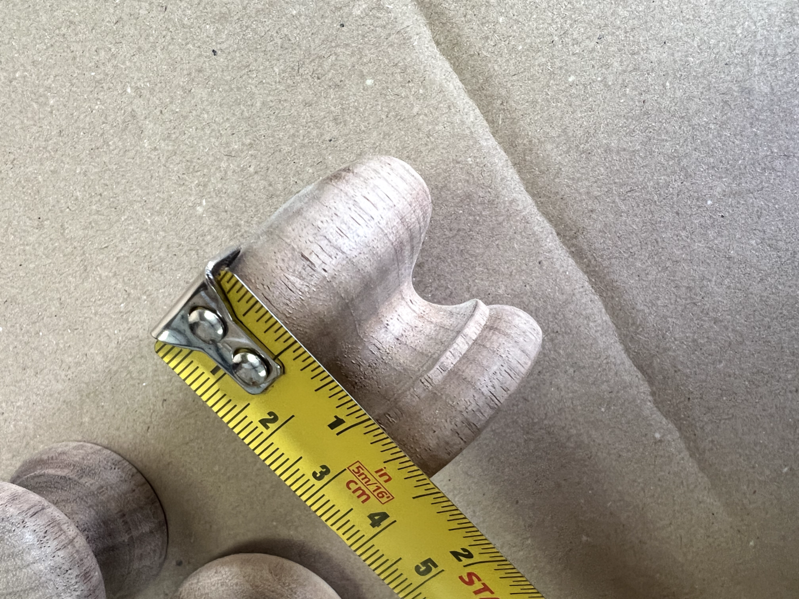 New Mark Wilkinson Smallbone natural Wood Cabinet Door handle knob Pull wooden