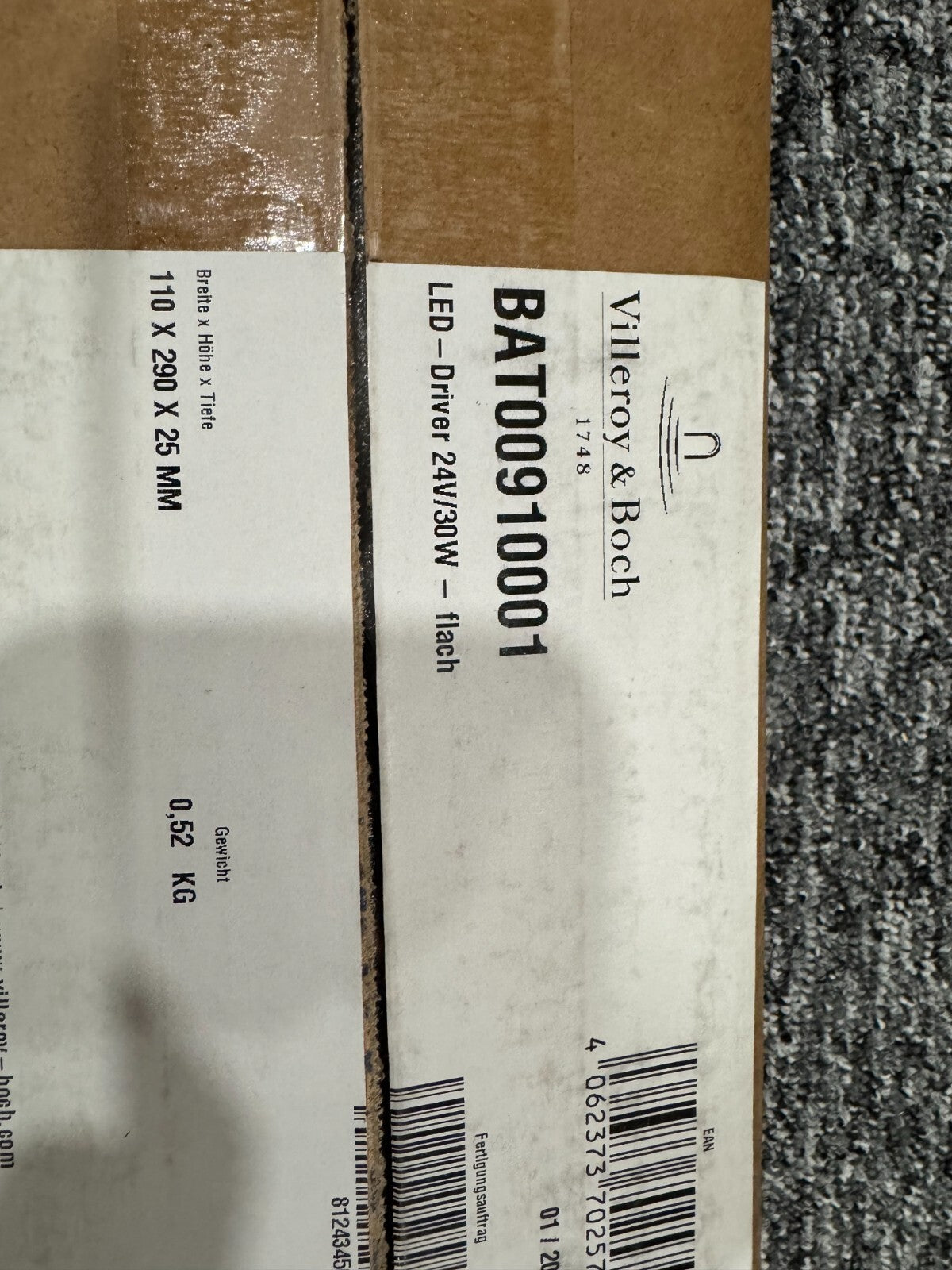 Villeroy & Boch BAT00910001 LED Light vanity unit spare replacement BR2018
