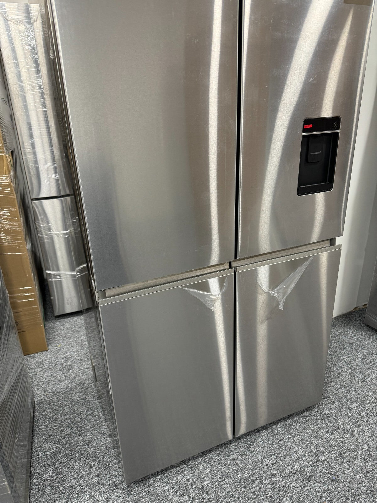 New Fisher & Paykel RF605QNUVX1 Quad Door Fridge Freezer Freestanding BR585