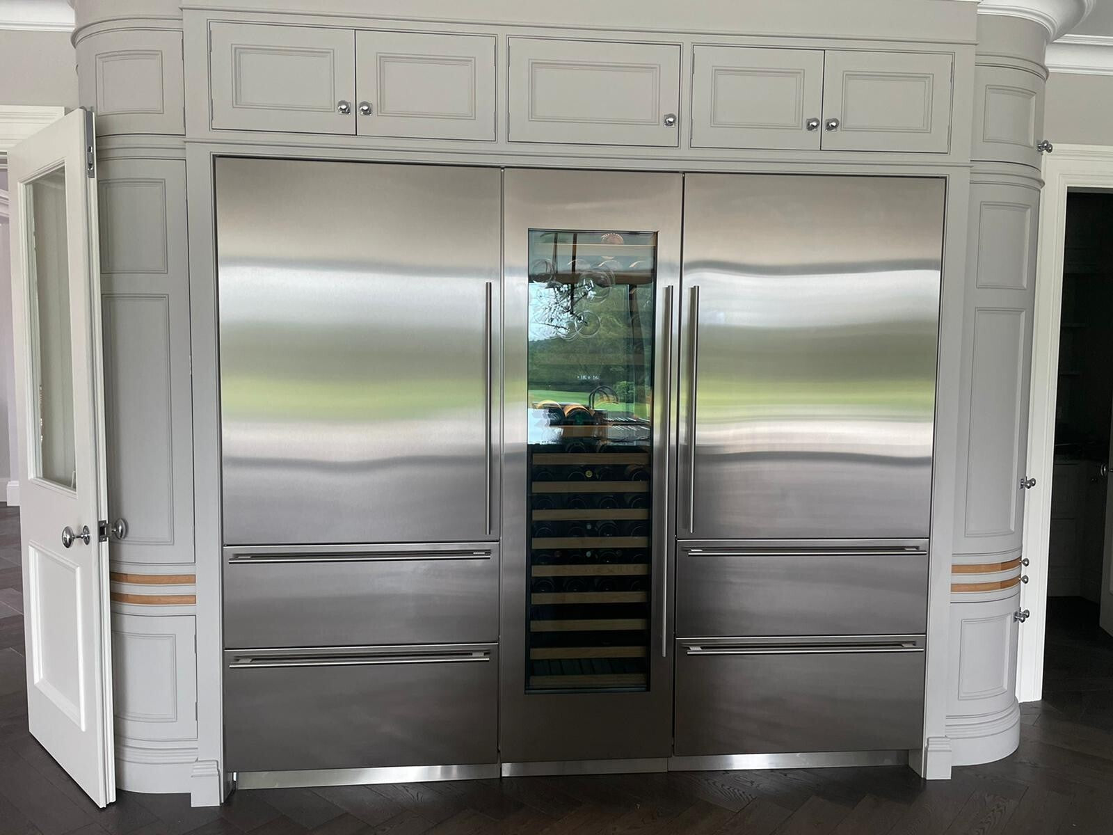 Ex Display Sub Zero Fridge Freezer Wine Cooler set Refrigeration ice water wolf
