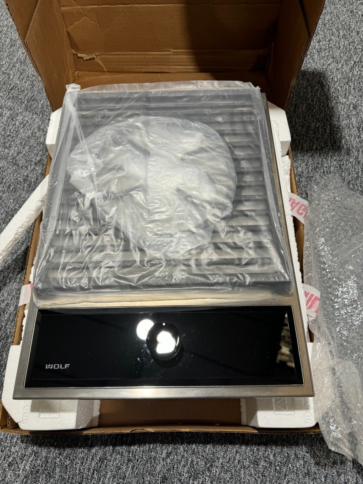 Ex Display UNUSED Wolf ICBMM15TF/S Gas Wok Module Burner Hob Cook top appliance