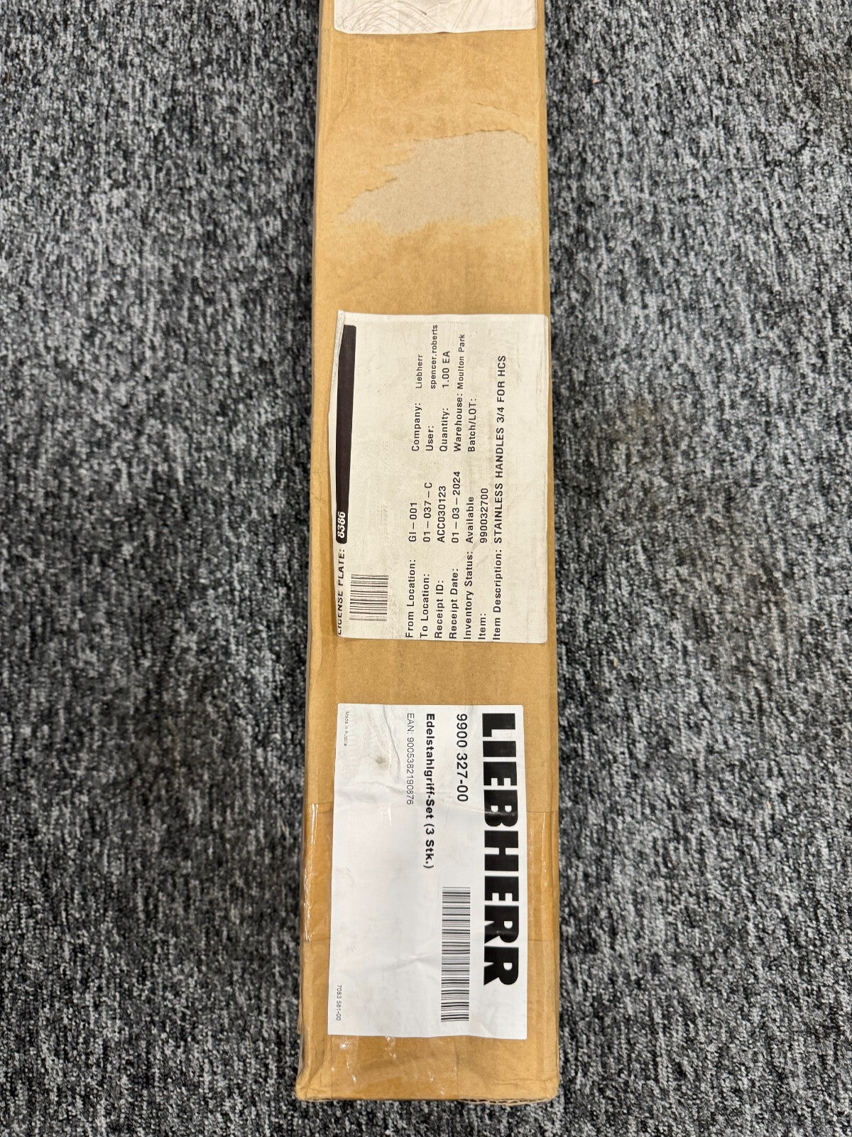 Liebherr ECBNe8871 / e8870 Stainless Steel fronts & handle kit BR2233/34/25