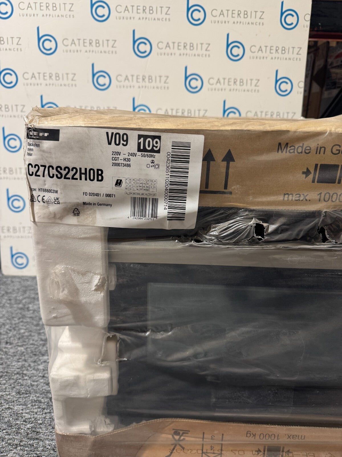 NEW Neff C27CS22H0B N90 Built In Single Electric Oven Cooker Oven Br2100