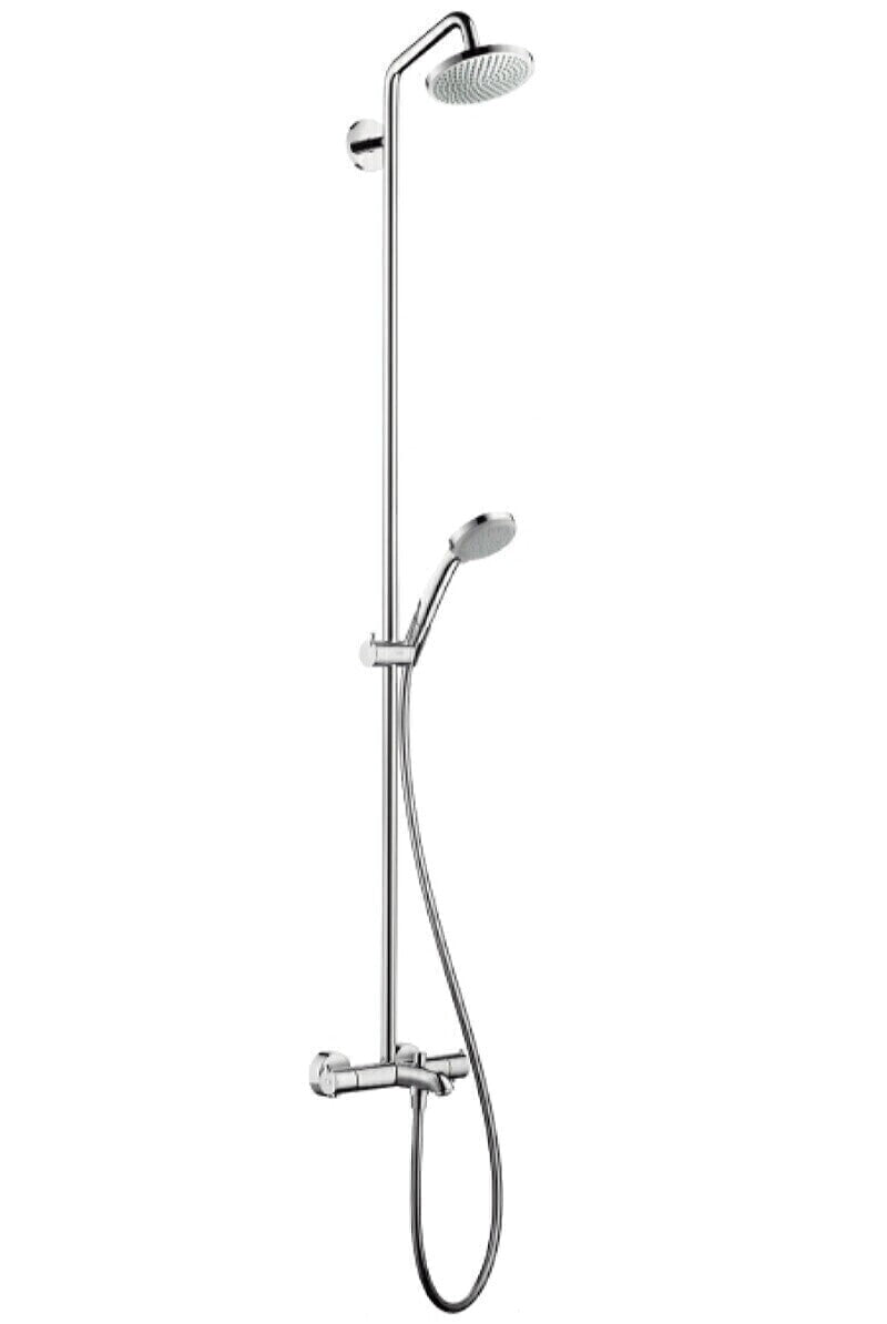 NEW Hansgrohe HG Showerpipe Croma bath Shower head set Chrome 27143000 BR744
