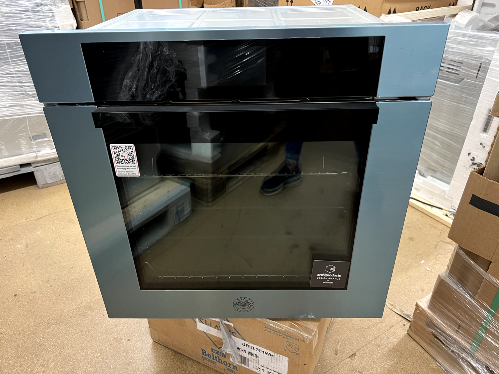 New Bertazzoni Modern F6011MODPTX Built in Wall Oven Cooker Appliance