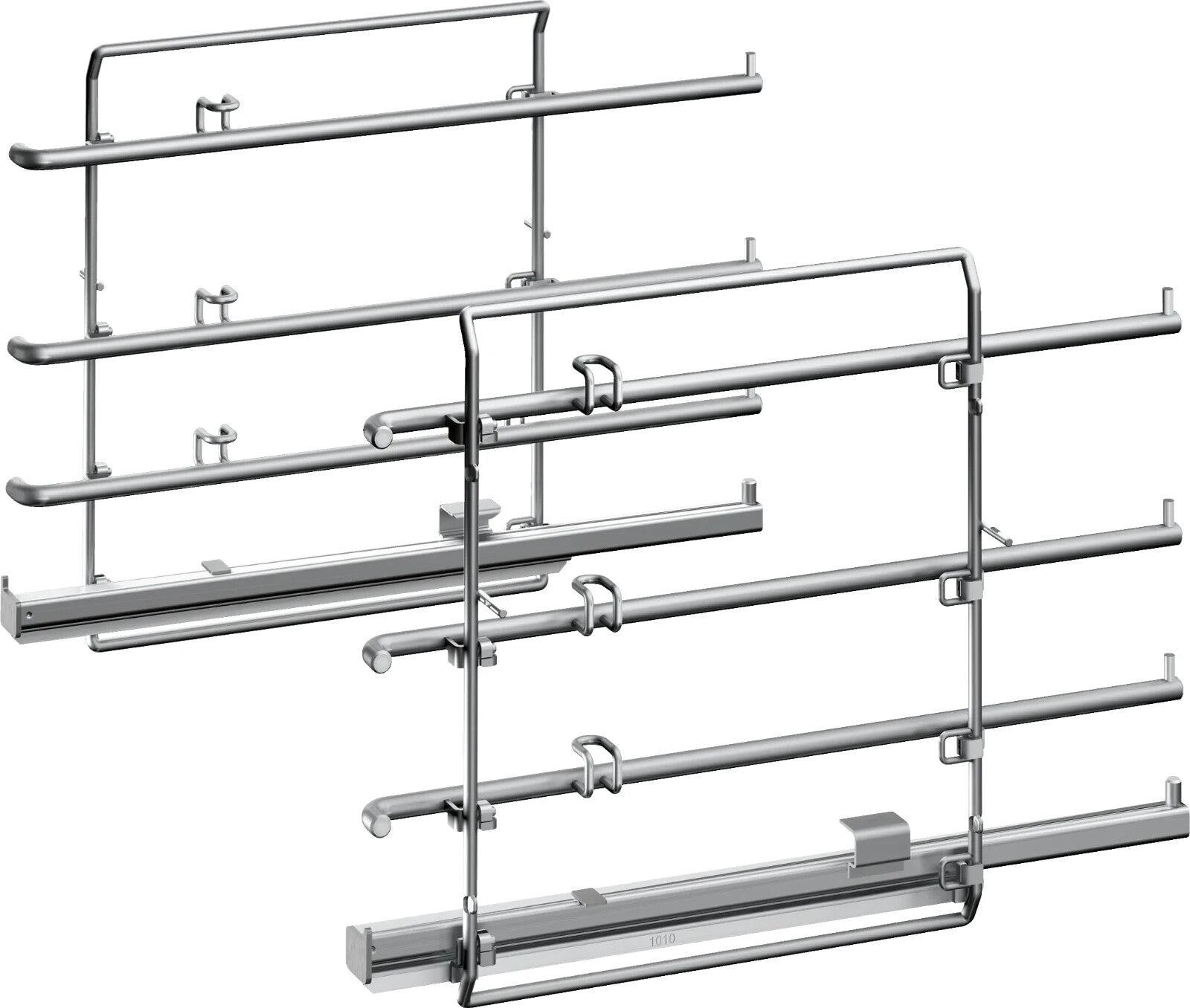 NEW Neff Z11TC16X0 ComfortFlex 1 Pair Telescopic Runners Clip Rails Oven BR679