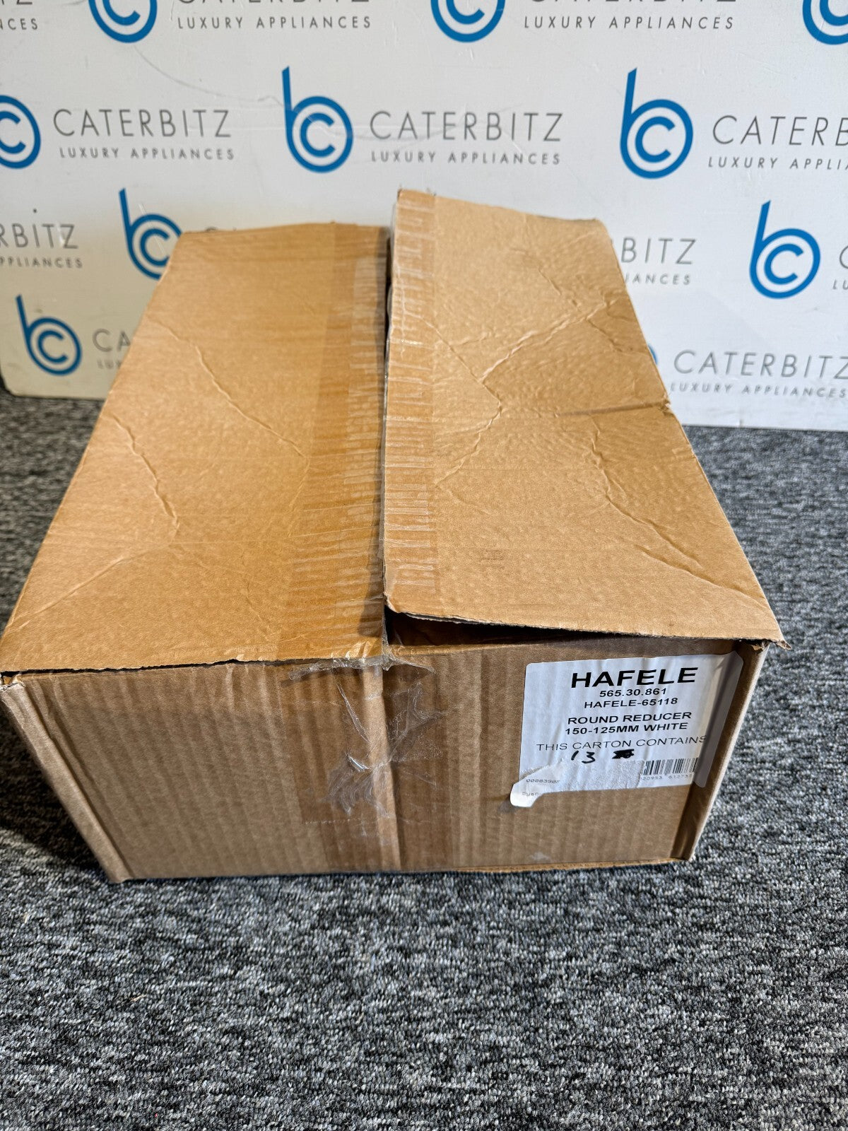 33 x NEW Hafele 565.30.861 150-125mm Circular Duct Reducer 65118 BR796