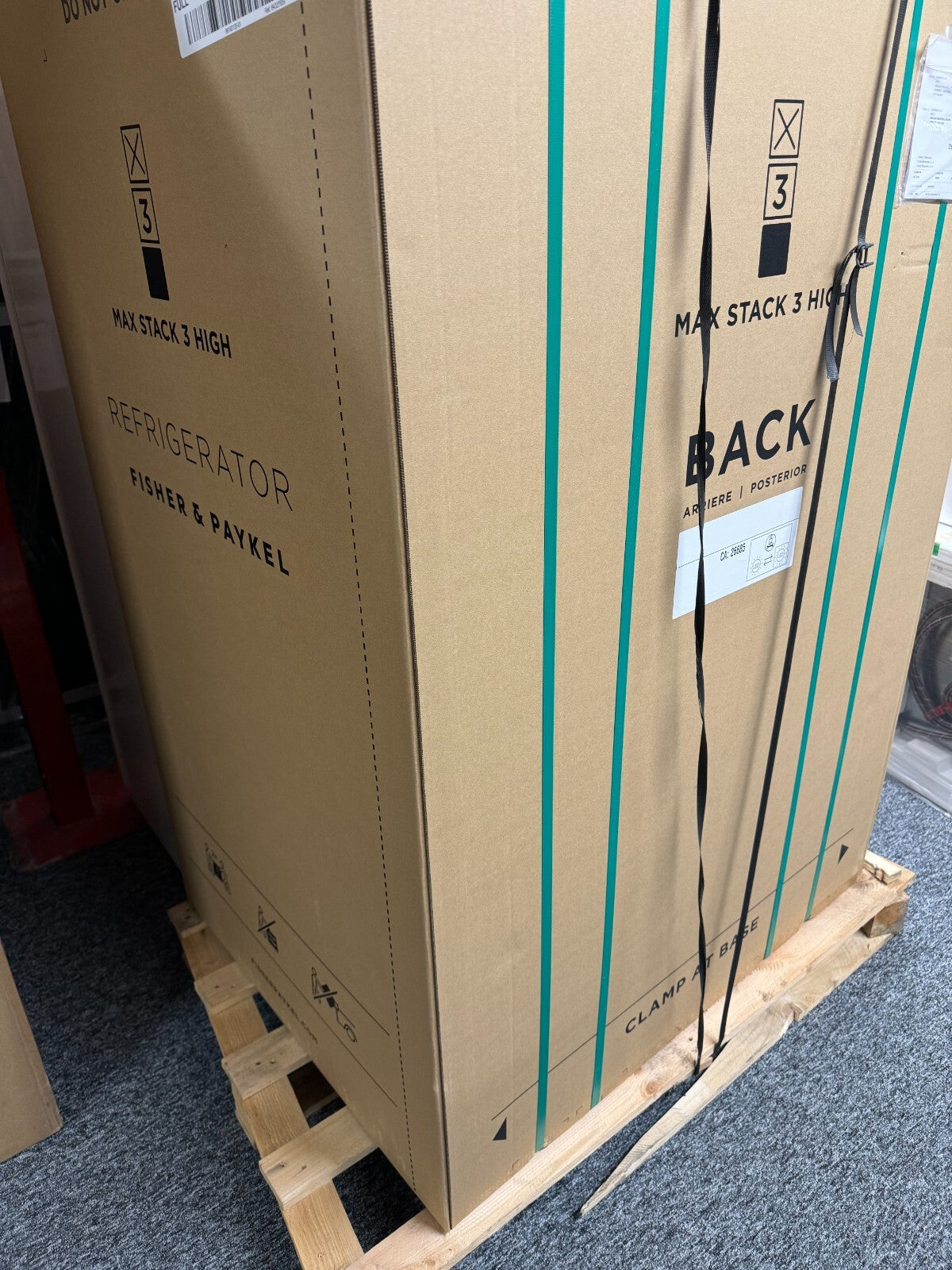 NEW Fisher & Paykel RF540ADUX6 Fridge Freezer French Door Refrigerator ICE BR260