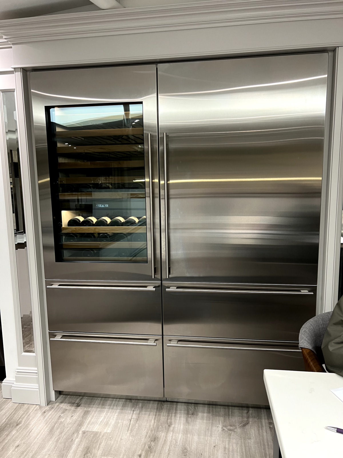 Ex Display Subzero Fridge freezer & wine cooler Refrigeration Sub-Zero wolf Appl