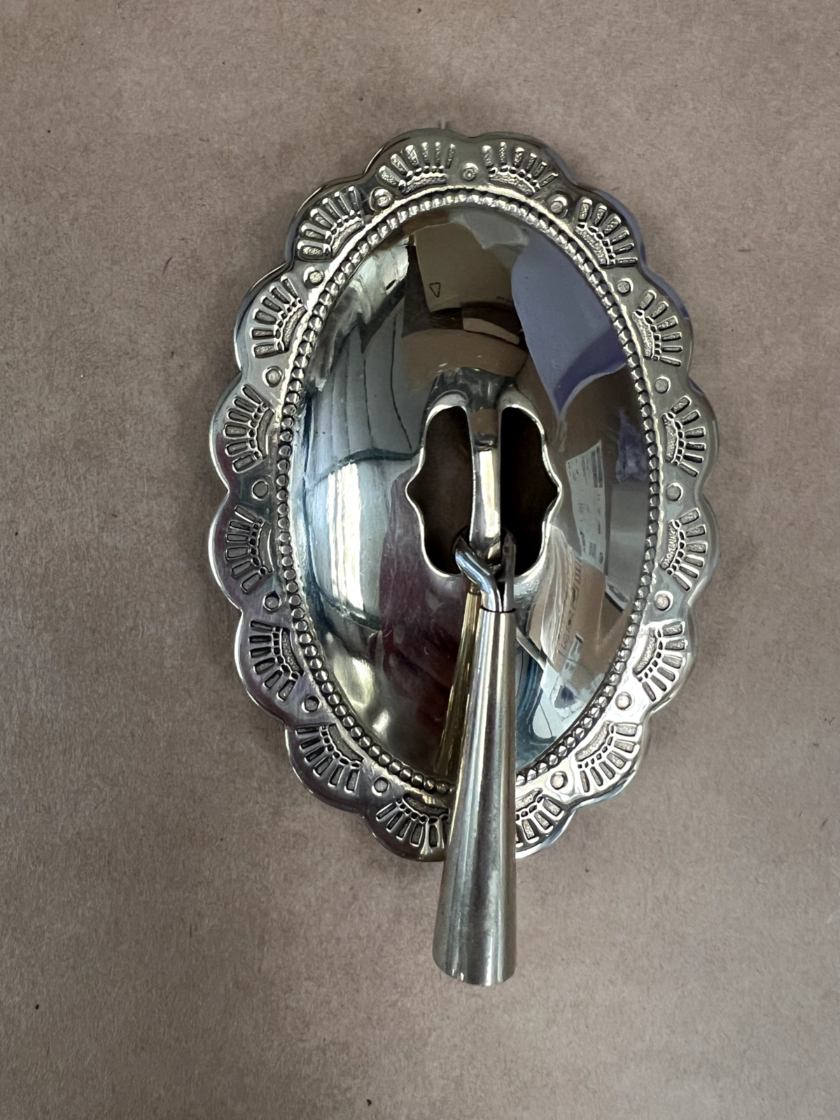 Mark Wilkinson Smallbone Santa Fe pull handle knob hardware cabinetry Nickel