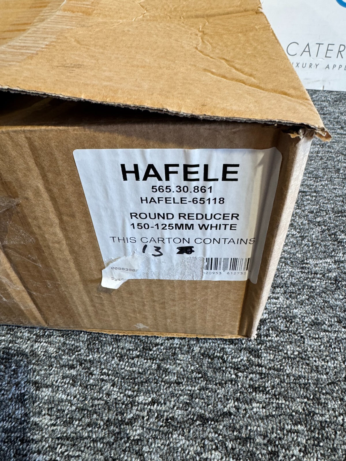 33 x NEW Hafele 565.30.861 150-125mm Circular Duct Reducer 65118 BR796
