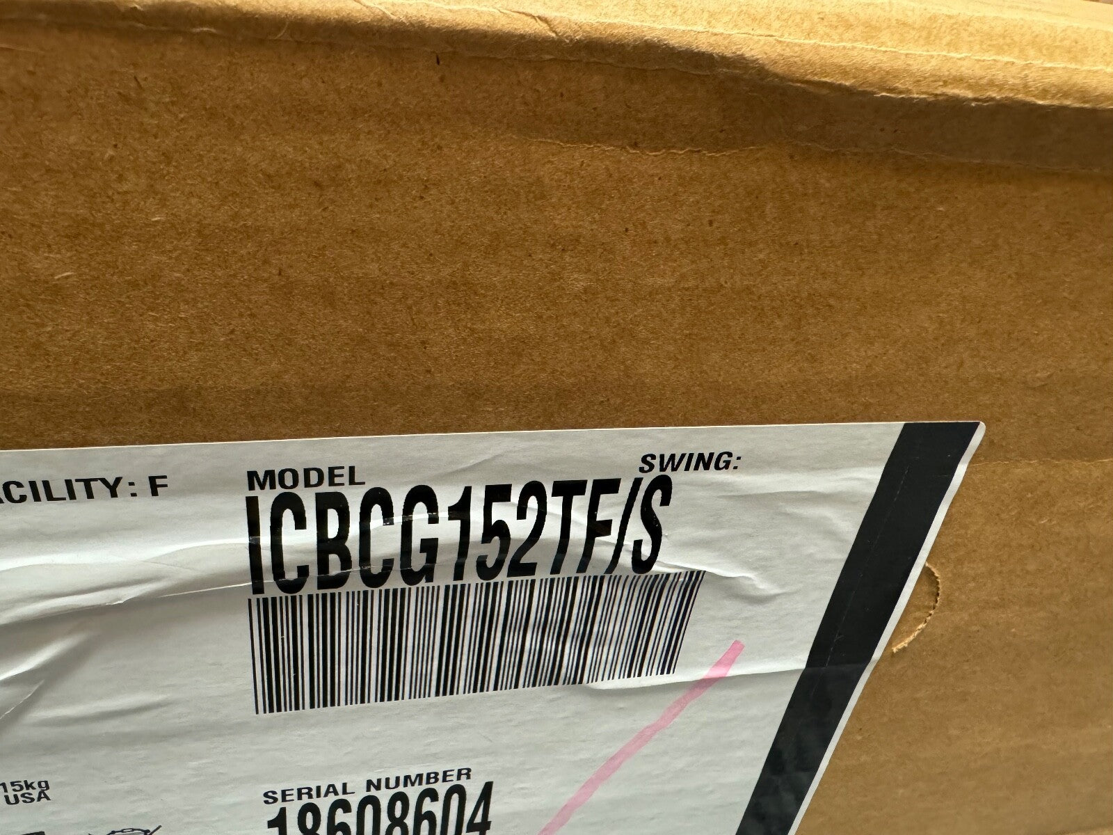 UNUSED Wolf ICBCG152TF/S 2 burner Gas Hob Module Cooktop Appliance Subzero