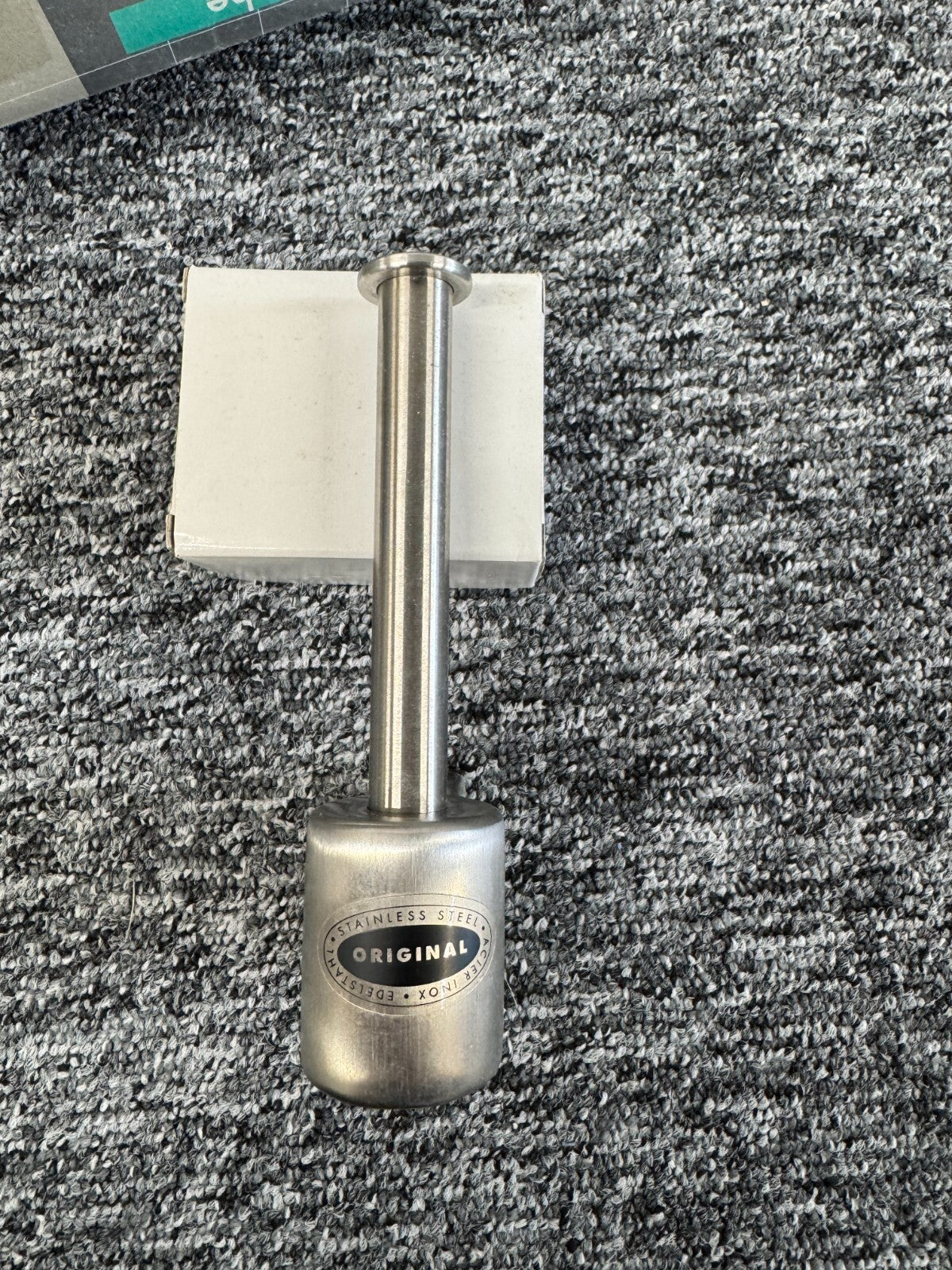 NEW AXOR Hansgrohe 4122880 Steel Toilet Roll Holder Hook BR843
